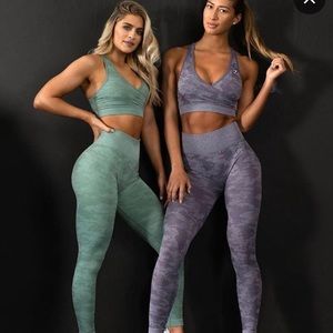 Gymshark grew Camo legging size small